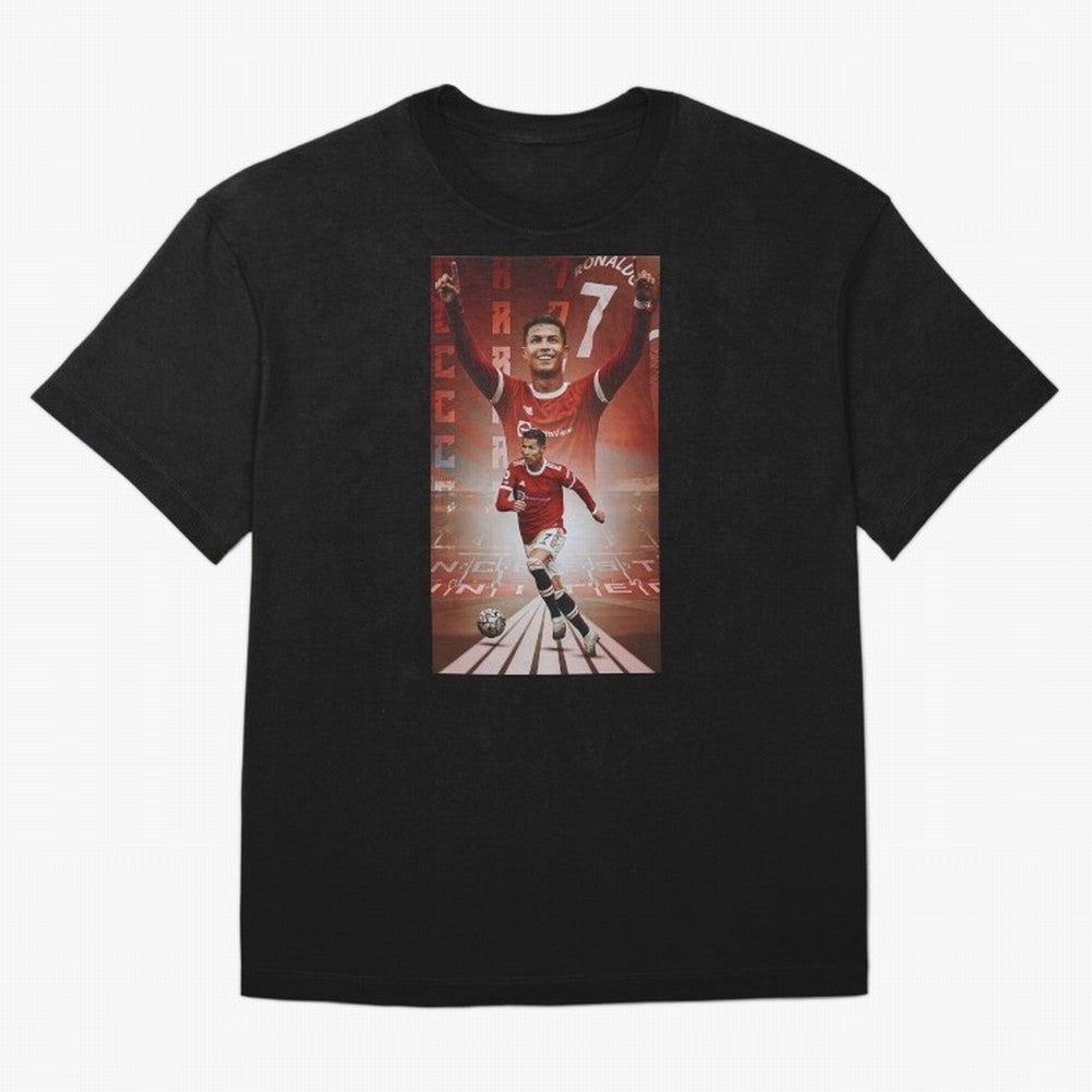 Cristiano Ronaldo Manchester Home 202122 , Ronaldo Gifts, Ronaldo Best Selling , Ronaldo Top Items Oversized T-Shirt Honor the Beautiful Game during Match Day Hype around FIFA World Cup 2026 Group Stage, Messi and Cristiano Ronaldo, France and