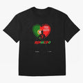 Love Cristiano Ronaldo Oversized T-Shirt Upgrade Match Day Hype around FIFA World Cup 2026, Mbappe and Neymar, Argentina, Retro Football Energy, Iconic Rivalries, Trophy Chase Drama and Stadium Atmosphere; Ideal for Football Dads, Football Moms,