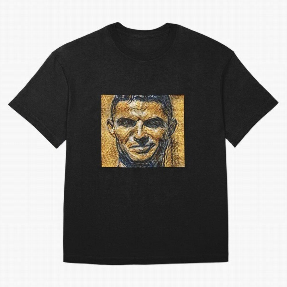 Cristiano Ronaldo Oversized T-Shirt Elevate FIFA World Cup 2026 Group Stage Celebrating Cristiano Ronaldo, Argentina and Brazil Energy, Supporter Pride, Iconic Celebrations, Legendary Names and Global Match Day Energy; Great for Watch Parties,