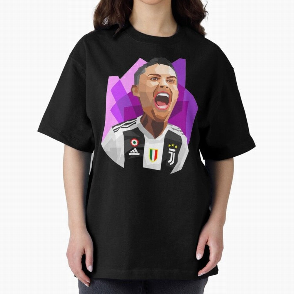 Cristiano Ronaldo Amazing Ronaldo Oversized T-Shirt Celebrate the Next Chapter of Global Football Passion for FIFA World Cup 2026 Group Stage, Highlighting Cristiano Ronaldo, Haaland and CR7, Argentina, Stadium Chants, National Pride, Trophy Dreams
