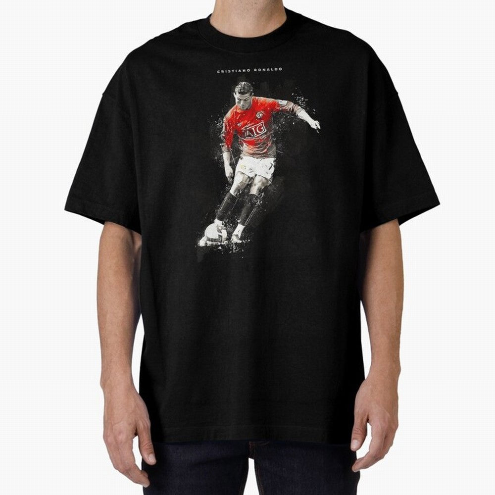 Cristiano Ronaldo CR7 Skills Manchester 202122,Ronaldo Gifts, Ronaldo Best Selling , Ronaldo Top It Oversized T-Shirt Treasure FIFA World Cup 2026 Group Stage Spirit, Made for Argentina, France and Brazil, Mbappe, Champion Mindset, Group Stage
