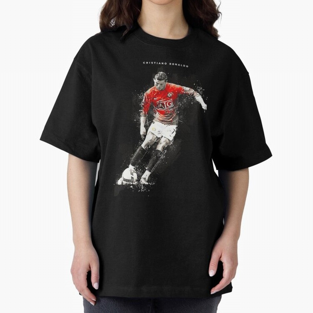 Cristiano Ronaldo CR7 Skills Manchester 202122,Ronaldo Gifts, Ronaldo Best Selling , Ronaldo Top It Oversized T-Shirt Treasure FIFA World Cup 2026 Group Stage Spirit, Made for Argentina, France and Brazil, Mbappe, Champion Mindset, Group Stage