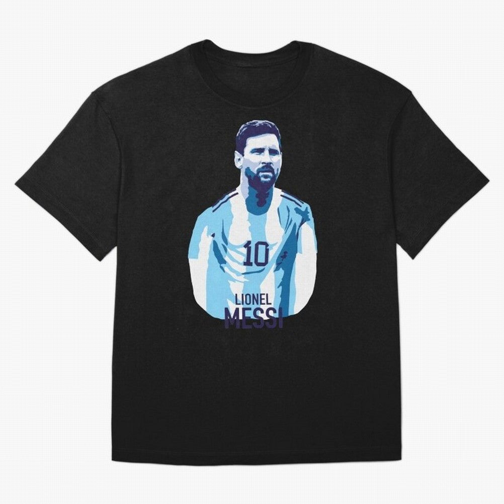 Messi Oversized T-Shirt Capture Stadium Memories from Global Football Passion for FIFA World Cup 2026 Group Stage, Made for Cristiano Ronaldo, Haaland and CR7, Portugal, Classic Soccer Heritage, Championship Pressure, Fan Loyalty and International
