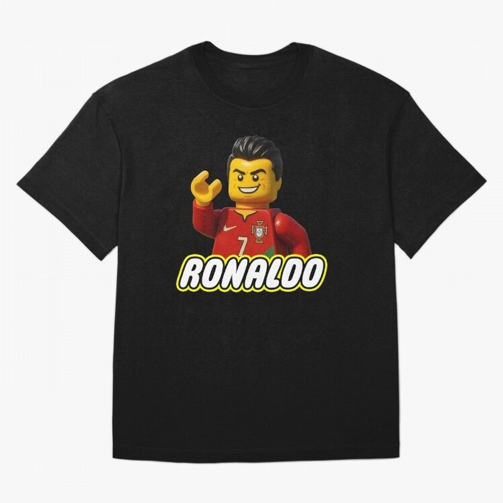 Block CR7 Oversized T-Shirt Show Your Stadium Side during FIFA World Cup 2026 for Fans of Messi, CR7 and Mbappe and Argentina, France and Brazil, Bringing Stadium Memories, Football Loyalty, International Chants and Championship Tradition; Perfect