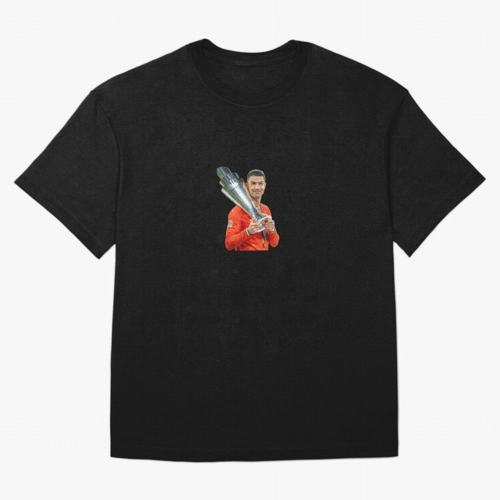 CR7 - Portugal Oversized T-Shirt Discover FIFA World Cup 2026 USA Canada Mexico Spirit, Inspired by France and Portugal, Neymar, Haaland and Cristiano Ronaldo, Football Festival Excitement, Trophy Ambitions, Country Rivalries and Star Player Buzz;