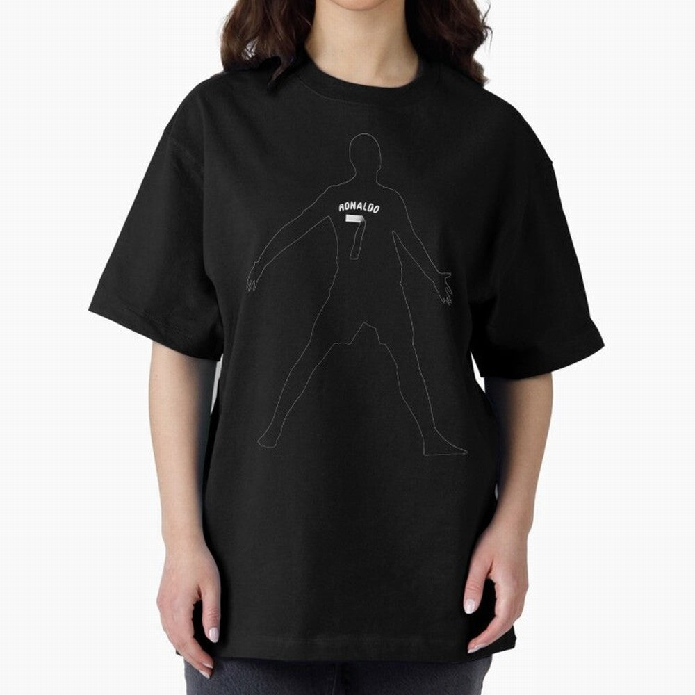 CR7 Oversized T-Shirt Show Match Day Excitement for the FIFA World Cup 2026 USA Canada Mexico Journey through Neymar Highlights, Portugal Pride, Sports Nostalgia, International Competition, Famous Players and Unforgettable Victories; Perfect for