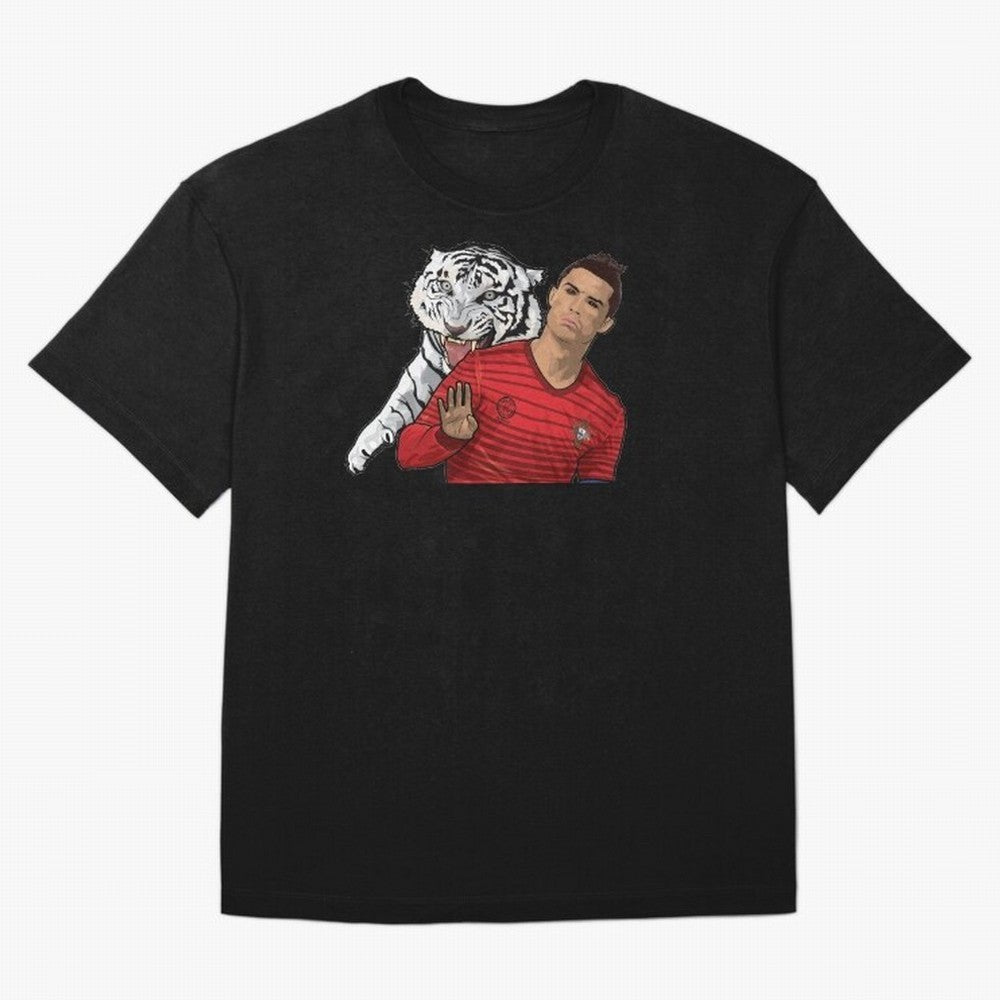 Cristiano Ronaldo Oversized T-Shirt Fuel the Hype around FIFA World Cup 2026 Spirit, Connected to Brazil, CR7 and Messi, Championship Spirit, Famous Goals, Roaring Crowds and International Football Unity; Perfect for People Who Love Argentina,