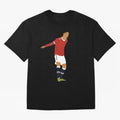 Cristiano Ronaldo Manchester United Oversized T-Shirt Show Match Day Excitement for FIFA World Cup 2026 USA Canada Mexico for Fans of Neymar, Haaland and Cristiano Ronaldo and France, Bringing Match Day Excitement, Supporter Culture, Golden Goals