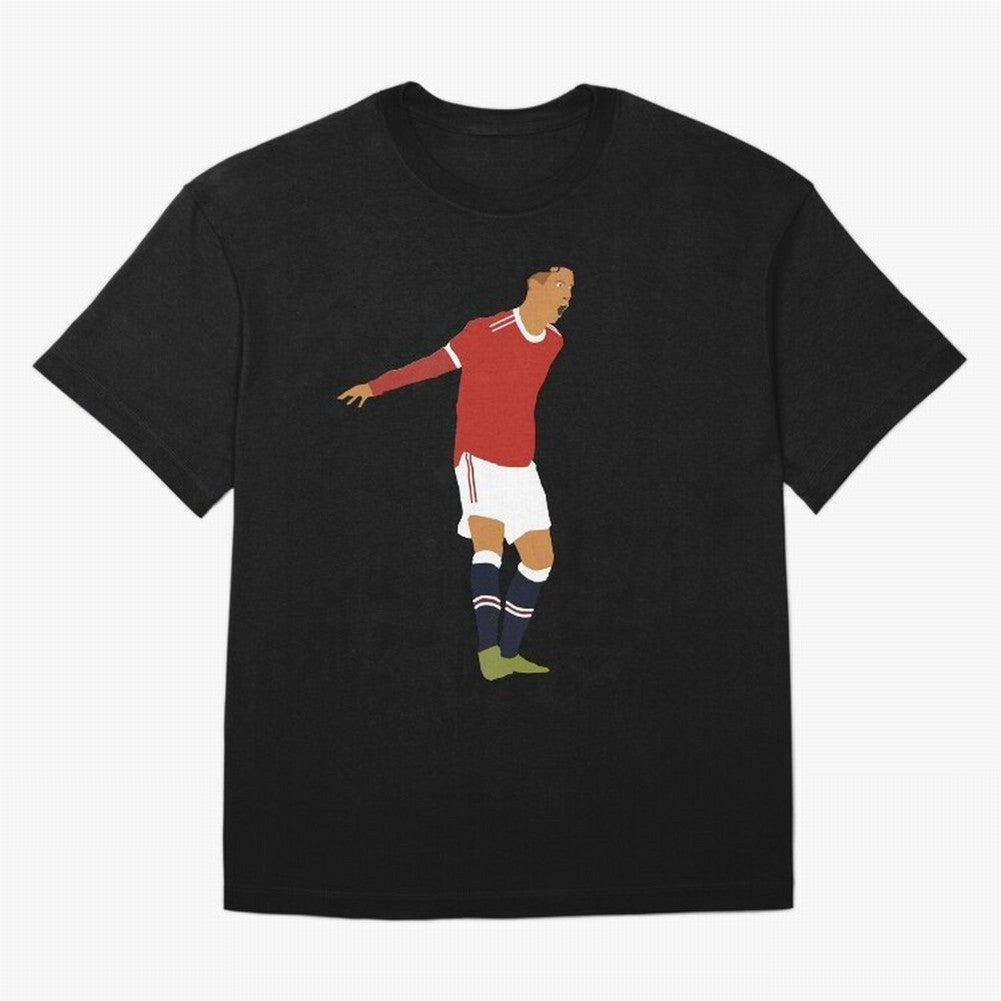 Cristiano Ronaldo Manchester United Oversized T-Shirt Show Match Day Excitement for FIFA World Cup 2026 USA Canada Mexico for Fans of Neymar, Haaland and Cristiano Ronaldo and France, Bringing Match Day Excitement, Supporter Culture, Golden Goals