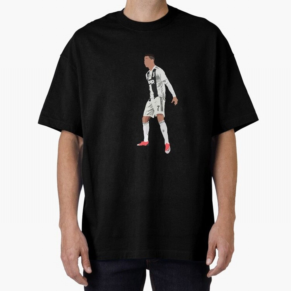 Cristiano Ronaldo Oversized T-Shirt Enjoy Global Football Passion for FIFA World Cup 2026, Built around Neymar, Netherlands, Football Festival Excitement, Trophy Ambitions, Country Rivalries and Star Player Buzz; Perfect for Fans, Collectors,