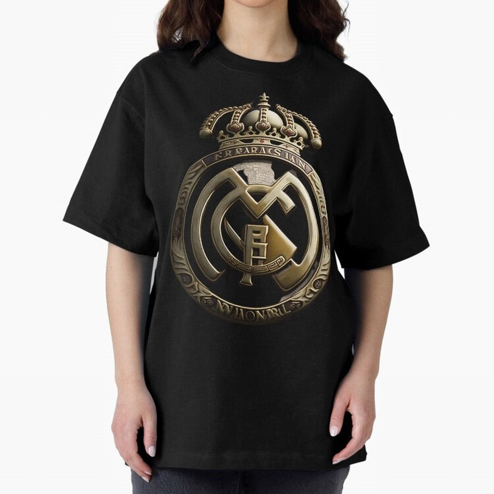 Madrid Oversized T-Shirt Celebrate Global Passion for Match Day Hype around FIFA World Cup 2026 USA Canada Mexico, Haaland and Mbappe, England and Germany, Global Supporter Spirit, Legendary Goals, National Colors and Tournament Celebration; Ideal
