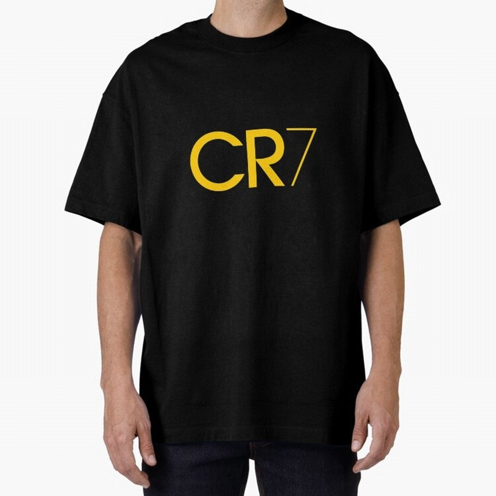 Cristiano, Ronaldo CR7 Oversized T-Shirt Celebrate Soccer Greatness during FIFA World Cup 2026 Spirit, Connected to Portugal, Mbappe, Stadium Chants, National Pride, Trophy Dreams and Unforgettable Football Memories; Ideal for Football Dads,