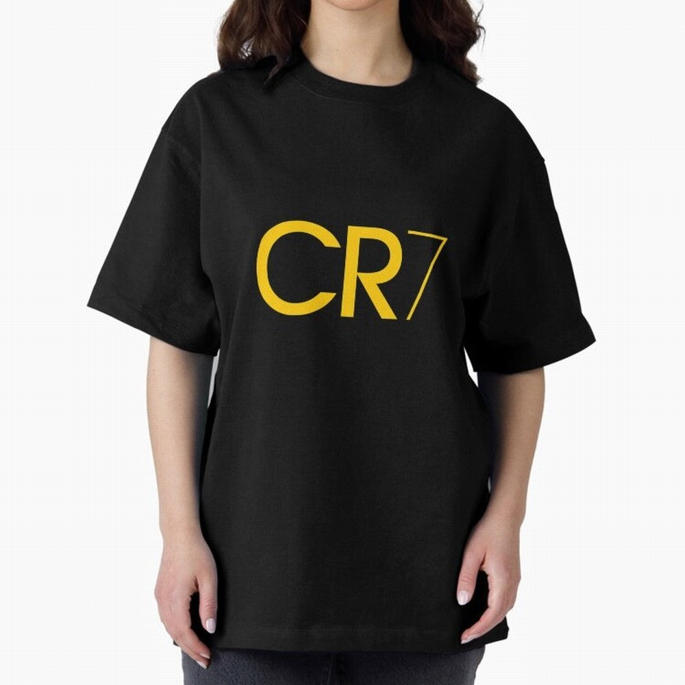 Cristiano, Ronaldo CR7 Oversized T-Shirt Celebrate Soccer Greatness during FIFA World Cup 2026 Spirit, Connected to Portugal, Mbappe, Stadium Chants, National Pride, Trophy Dreams and Unforgettable Football Memories; Ideal for Football Dads,