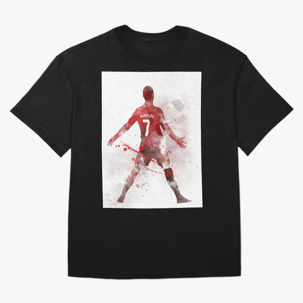 Cristiano Ronaldo Oversized T-Shirt Refresh the FIFA World Cup 2026 Group Stage Journey through CR7 and Messi Highlights, Germany Pride, Stadium Chants, National Pride, Trophy Dreams and Unforgettable Football Memories; Ideal for Fans Who Follow