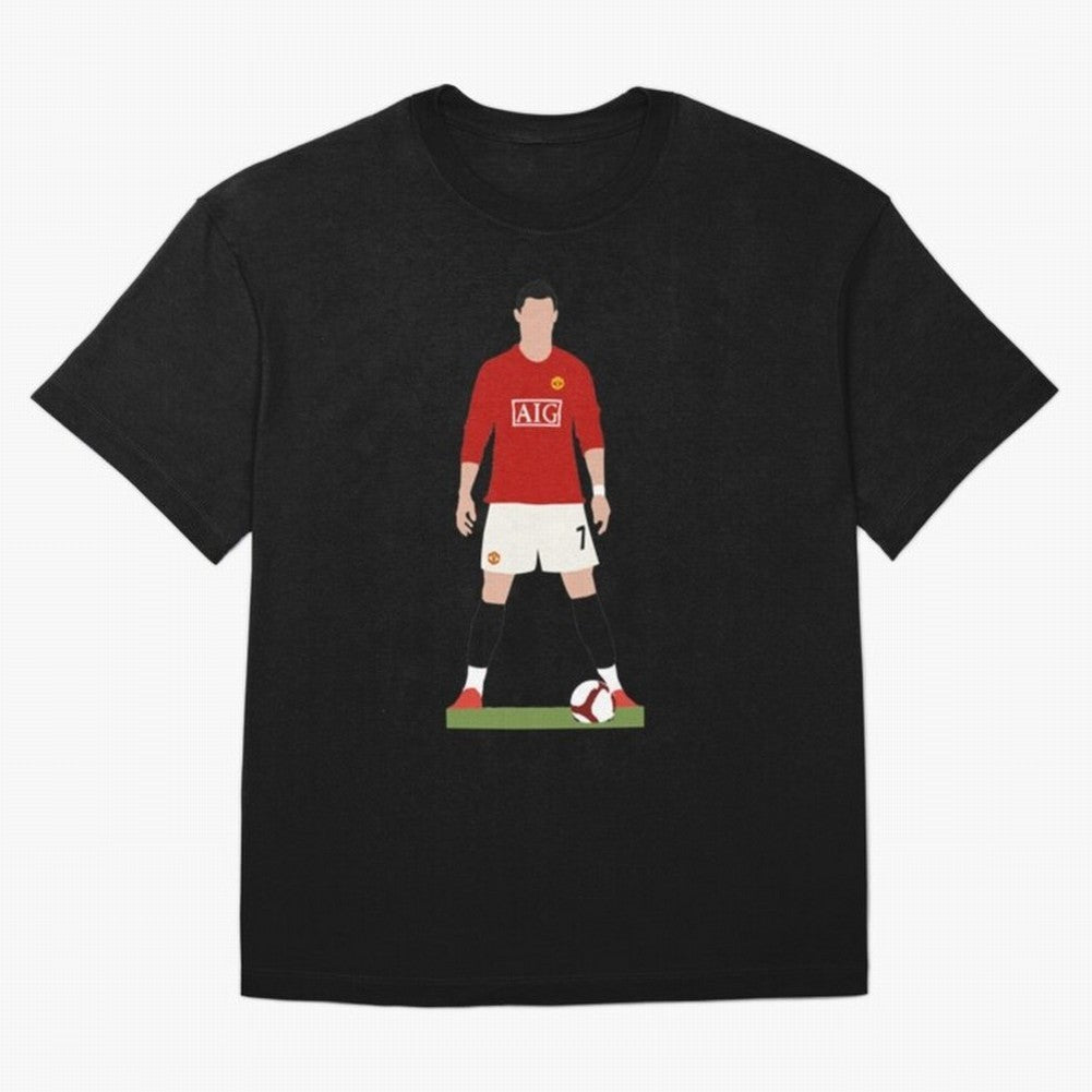Cristiano Ronaldo Oversized T-Shirt Follow the Final Road of FIFA World Cup 2026 Inspired by Haaland, France Energy, Football History, Final Match Energy, Crowd Noise and Once in a Lifetime Moments; Perfect for Fans, Collectors, Family Gatherings,