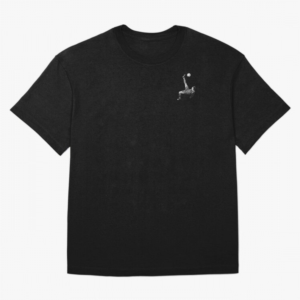 The fallback (b / w) Oversized T-Shirt Celebrate Match Day Hype around FIFA World Cup 2026 Group Stage, Messi and Cristiano Ronaldo, Brazil, Portugal and Argentina, Stadium Chants, National Pride, Trophy Dreams and Unforgettable Football Memories;