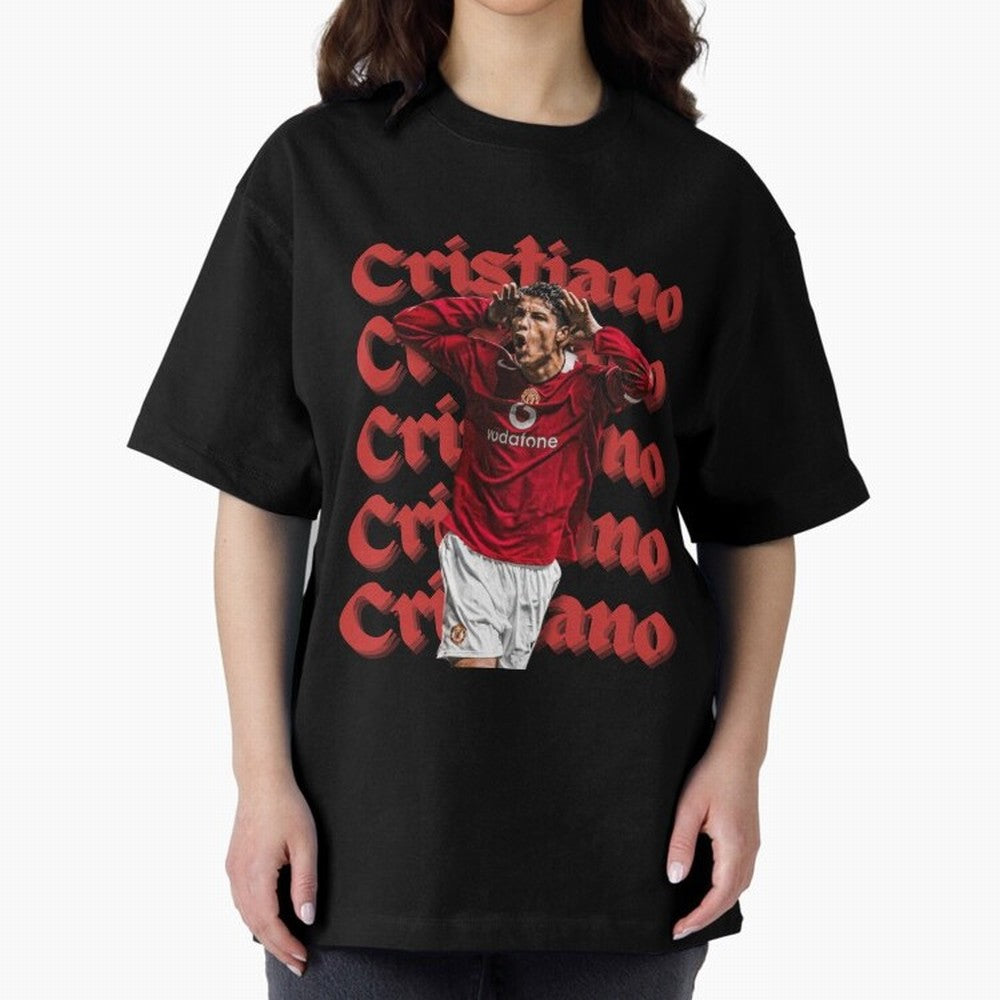 CR7 Oversized T-Shirt Represent Fans Who Live for Match Day Hype around FIFA World Cup 2026 USA Canada Mexico, Neymar, Haaland and Cristiano Ronaldo, Netherlands, Classic Soccer Heritage, Championship Pressure, Fan Loyalty and International Pride;
