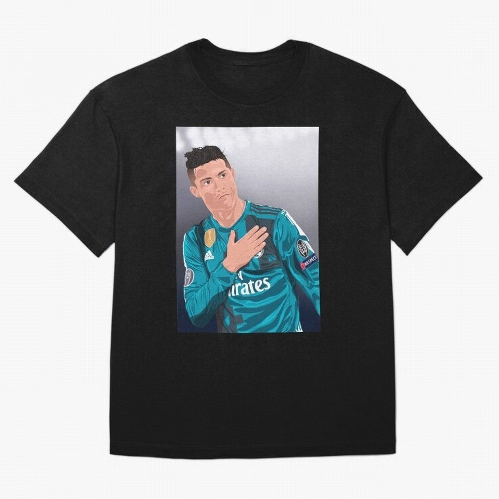 Cristiano Ronaldo Oversized T-Shirt Turn Up for FIFA World Cup 2026 Built around Messi and Cristiano Ronaldo, Argentina and Brazil Energy, Goal Celebration Energy, Supporter Heritage, Football Icons and Worldwide Tournament Joy; Made for Die Hard