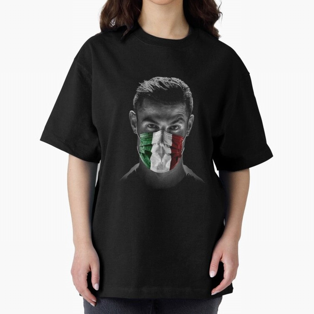 Cristiano Ronaldo Oversized T-Shirt Carry National Pride through FIFA World Cup 2026 Group Stage Spirit, Capturing Argentina, Mbappe and Neymar, Retro Football Energy, Iconic Rivalries, Trophy Chase Drama and Stadium Atmosphere; Built for