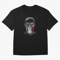 Cristiano Ronaldo Oversized T-Shirt Carry National Pride through FIFA World Cup 2026 Group Stage Spirit, Capturing Argentina, Mbappe and Neymar, Retro Football Energy, Iconic Rivalries, Trophy Chase Drama and Stadium Atmosphere; Built for