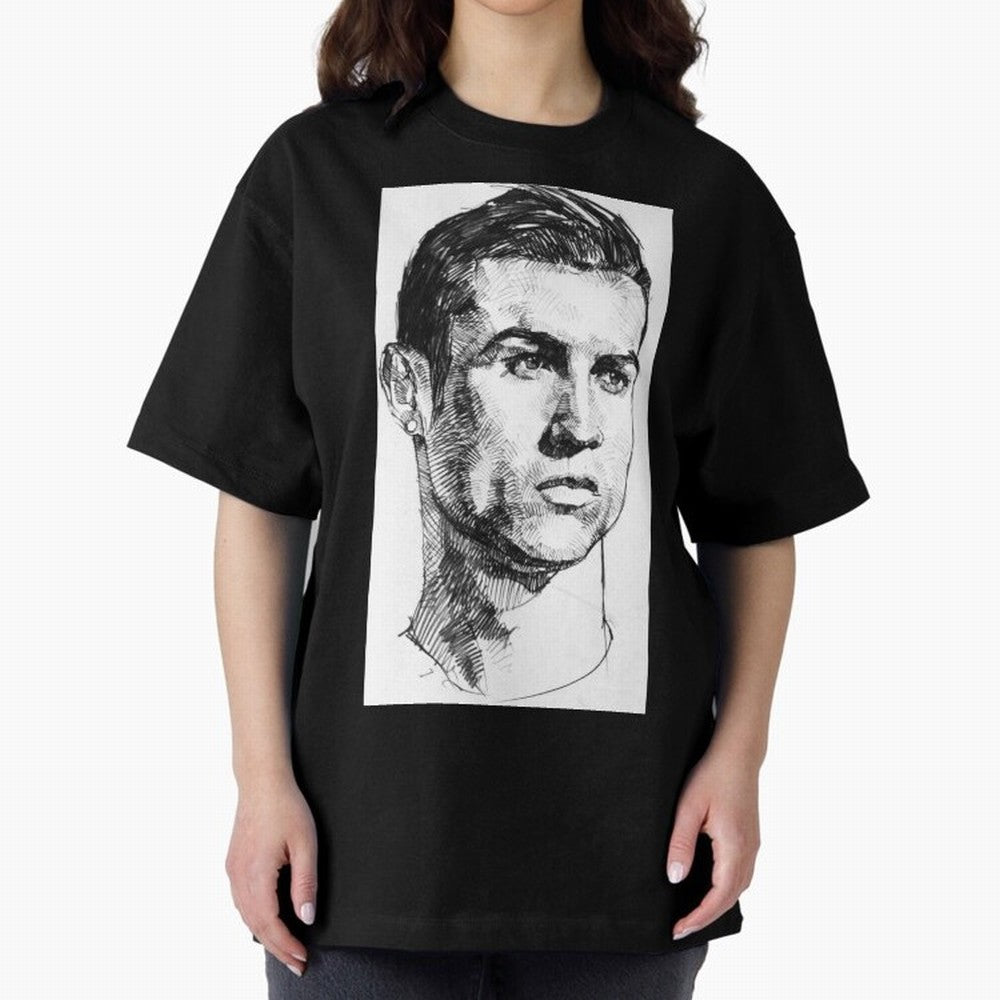 Cristiano Ronaldo CR7 Oversized T-Shirt Celebrate the Biggest Stage of FIFA World Cup 2026 Inspired by Messi, Argentina, France and Brazil Energy, Worldwide Fan Energy, Dramatic Goals, Stadium Lights and Championship Celebrations; Perfect for