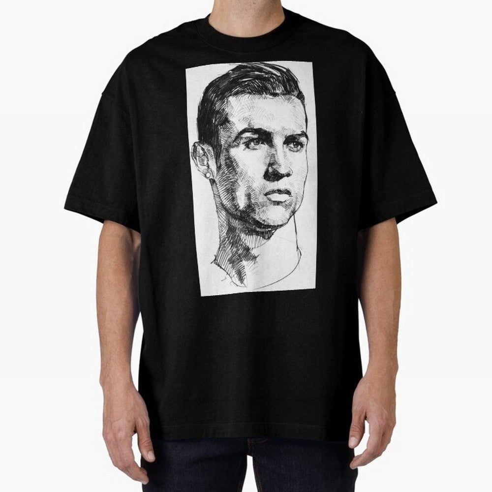 Cristiano Ronaldo CR7 Oversized T-Shirt Celebrate the Biggest Stage of FIFA World Cup 2026 Inspired by Messi, Argentina, France and Brazil Energy, Worldwide Fan Energy, Dramatic Goals, Stadium Lights and Championship Celebrations; Perfect for