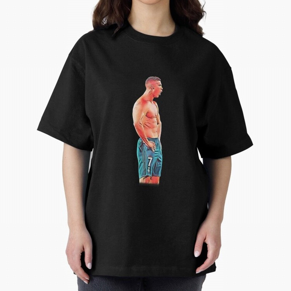 what a celebration by cristiano ronaldo Oversized T-Shirt Bring Champion Energy into Global Football Passion for FIFA World Cup 2026 Group Stage, Made for CR7 and Messi, France, Global Supporter Spirit, Legendary Goals, National Colors and
