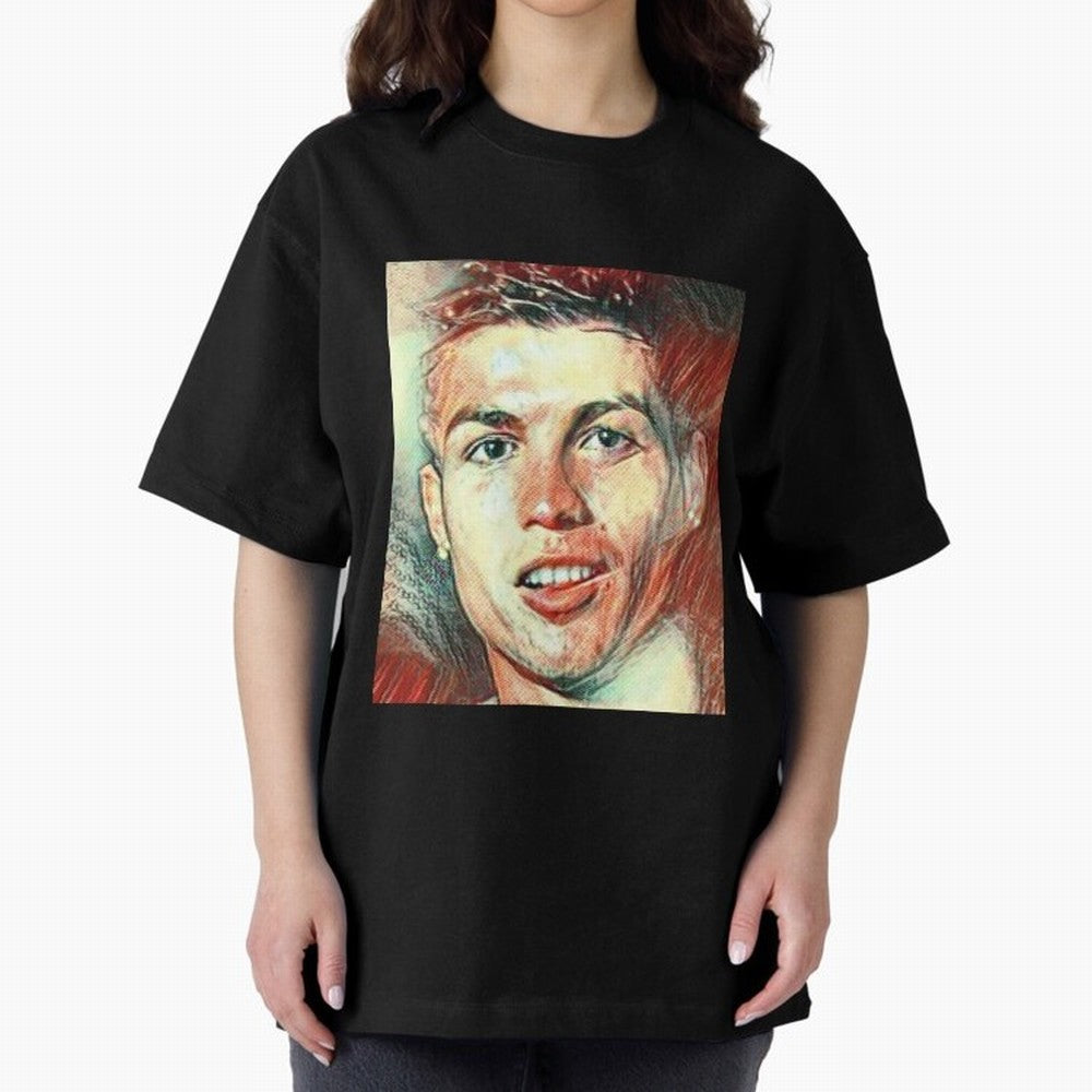 Cristiano Ronaldo Oversized T-Shirt Bring Trophy Dreams to Match Day Hype around FIFA World Cup 2026 USA Canada Mexico, Mbappe, Germany, Goal Celebration Energy, Supporter Heritage, Football Icons and Worldwide Tournament Joy; Built for Supporters