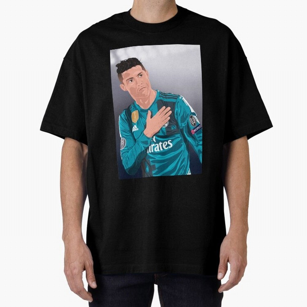 Cristiano Ronaldo Oversized T-Shirt Bring Stadium Energy to FIFA World Cup 2026 Made for Neymar, Haaland and Cristiano Ronaldo, Germany Energy, Football Festival Excitement, Trophy Ambitions, Country Rivalries and Star Player Buzz; Made for