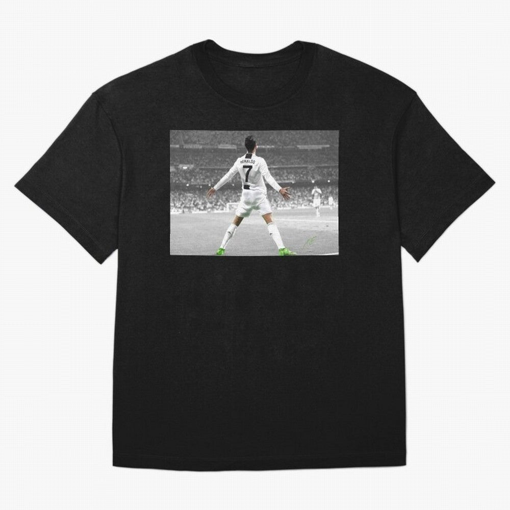 Cristiano Ronaldo Oversized T-Shirt Honor the Beautiful Game during FIFA World Cup 2026 Group Stage Spirit, Inspired by Netherlands, CR7 and Messi, Football Festival Excitement, Trophy Ambitions, Country Rivalries and Star Player Buzz; Made for Die