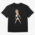 CR7 Oversized T-Shirt Show Match Day Excitement for FIFA World Cup 2026 Group Stage Built around Messi, CR7 and Mbappe, Argentina Energy, Soccer Culture, Superstar Moments, National Team Dreams and Competitive Fire; Perfect for Supporters Who Want