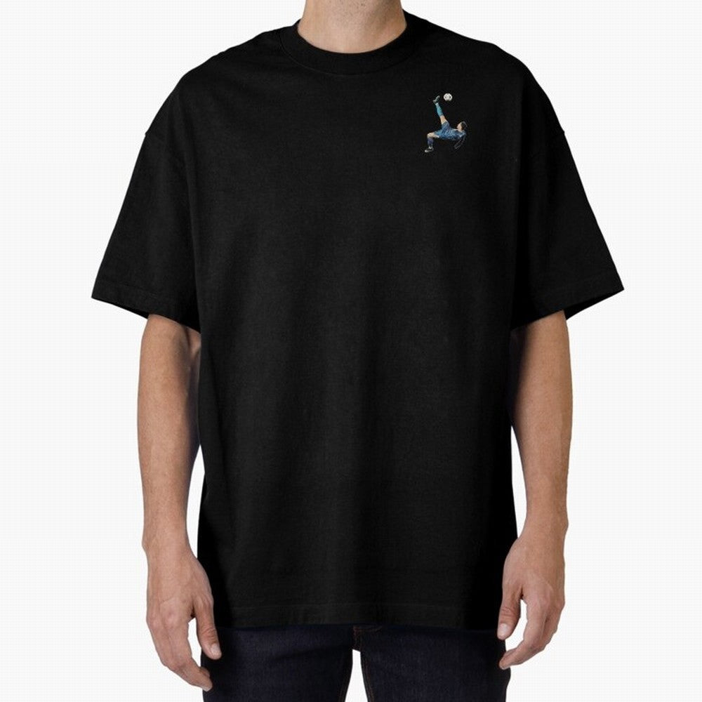 The fallback Oversized T-Shirt Keep the Legacy of FIFA World Cup 2026 USA Canada Mexico Built around Cristiano Ronaldo, Haaland and CR7, Brazil Energy, Sports Nostalgia, International Competition, Famous Players and Unforgettable Victories; Made