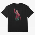 Cristiano Ronaldo Oversized T-Shirt Feel the Heartbeat of Match Day Hype around FIFA World Cup 2026 USA Canada Mexico, Messi, CR7 and Mbappe, France, Vintage Soccer Flavor, Modern Football Stars, National Flags and Final Night Emotion; Built for