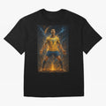 Cristiano Ronaldo Oversized T-Shirt Join Supporters Worldwide for Global Football Passion for FIFA World Cup 2026, Connected to Mbappe and Neymar, Spain and Netherlands, Sports Nostalgia, International Competition, Famous Players and Unforgettable