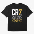 CR7 legend gold Oversized T-Shirt Live for the Drama of Match Day Hype around FIFA World Cup 2026 Group Stage, Mbappe, Brazil, Champion Mindset, Group Stage Buzz, Knockout Tension and Passionate Fan Culture; Ideal for Fans Who Follow Messi,
