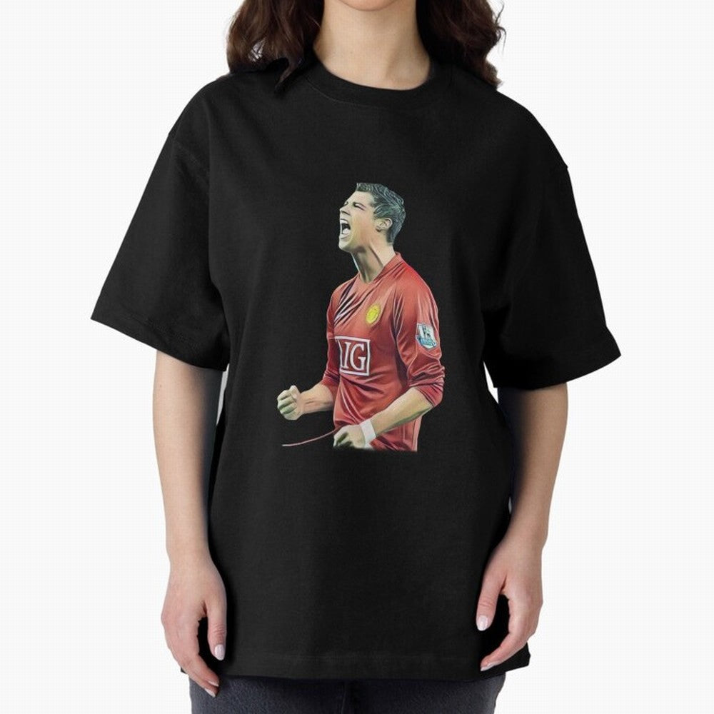 a good celebration from the goat Oversized T-Shirt Feel the Trophy Chase of FIFA World Cup 2026 Group Stage for Fans of Haaland and Mbappe and Brazil, Bringing Stadium Memories, Football Loyalty, International Chants and Championship Tradition;