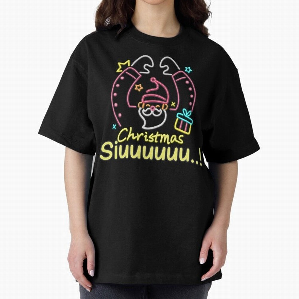 Christmas siuuu CR7 goal Oversized T-Shirt Make Game Day About FIFA World Cup 2026 Group Stage Spirit, Driven by Spain, Messi and Cristiano Ronaldo, Stadium Memories, Football Loyalty, International Chants and Championship Tradition; Perfect for