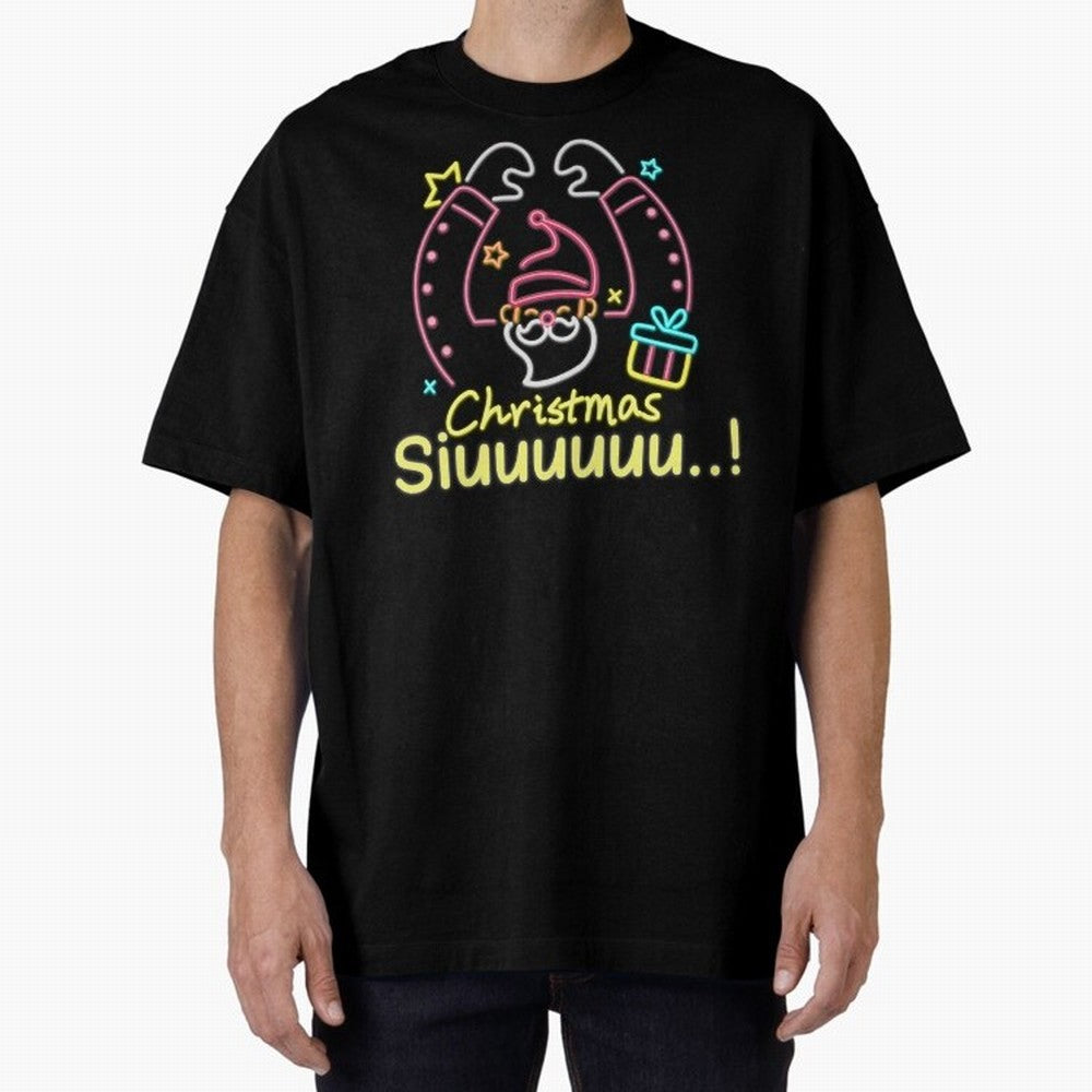Christmas siuuu CR7 goal Oversized T-Shirt Make Game Day About FIFA World Cup 2026 Group Stage Spirit, Driven by Spain, Messi and Cristiano Ronaldo, Stadium Memories, Football Loyalty, International Chants and Championship Tradition; Perfect for