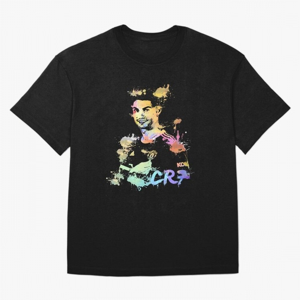 Cristiano Ronaldo Cristiano Ronaldoooo Oversized T-Shirt Join the Countdown to FIFA World Cup 2026 Group Stage Spirit, with Brazil, Messi, Neymar and Mbappe, Retro Football Energy, Iconic Rivalries, Trophy Chase Drama and Stadium Atmosphere; Built