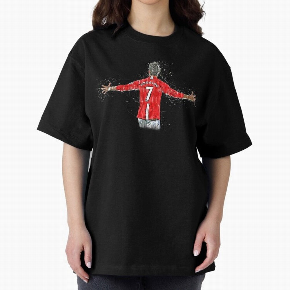 Cristiano Ronaldo 8 Oversized T-Shirt Show Your Stadium Side during FIFA World Cup 2026 Driven by Mbappe, France Energy, Tournament Hype, Historic Matchups, Family Viewing Parties and Global Sports Pride; Made for Collectors Who Enjoy Iconic
