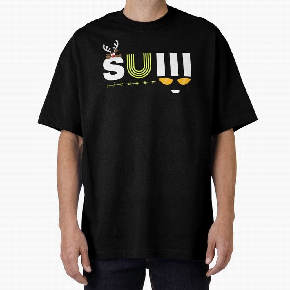 Siuuu Cristiano ronaldo suiii goal Oversized T-Shirt Celebrate Fan Culture around Match Day Hype around FIFA World Cup 2026 Group Stage, Cristiano Ronaldo, France, Stadium Memories, Football Loyalty, International Chants and Championship Tradition;