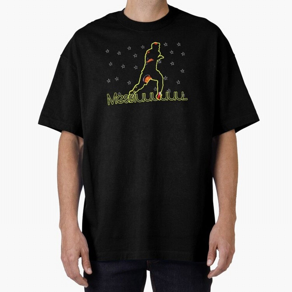 Messiuuu, Cristiano ronaldo suiii Oversized T-Shirt Represent Match Day Hype around FIFA World Cup 2026, Haaland and Mbappe, England and Germany, Championship Spirit, Famous Goals, Roaring Crowds and International Football Unity; Ideal for Football