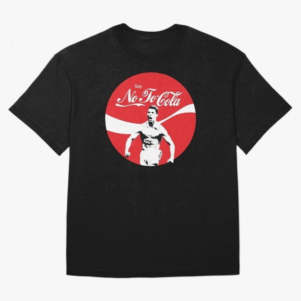 Cristiano Ronaldo - Say No To Cola Oversized T-Shirt Celebrate the Biggest Stage of the FIFA World Cup 2026 Journey through Mbappe and Neymar Highlights, Germany Pride, Goal Celebration Energy, Supporter Heritage, Football Icons and Worldwide