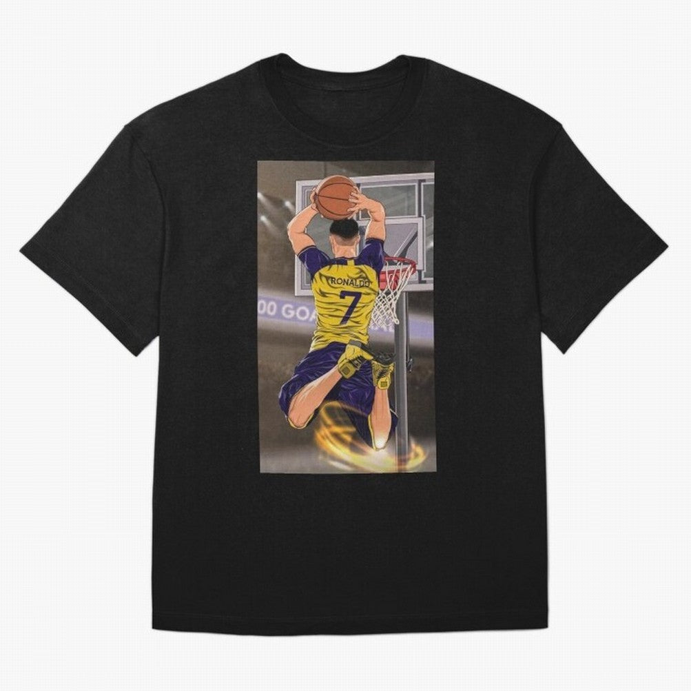 cr7 Oversized T-Shirt Discover Match Day Hype around FIFA World Cup 2026 Group Stage, Messi, Argentina and Brazil, Football Festival Excitement, Trophy Ambitions, Country Rivalries and Star Player Buzz; Ideal for Football Dads, Football Moms,