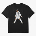Cristiano Ronaldo 3 Oversized T-Shirt Experience FIFA World Cup 2026 Group Stage Inspired by Cristiano Ronaldo, Argentina and Brazil Energy, Vintage Soccer Flavor, Modern Football Stars, National Flags and Final Night Emotion; Perfect for