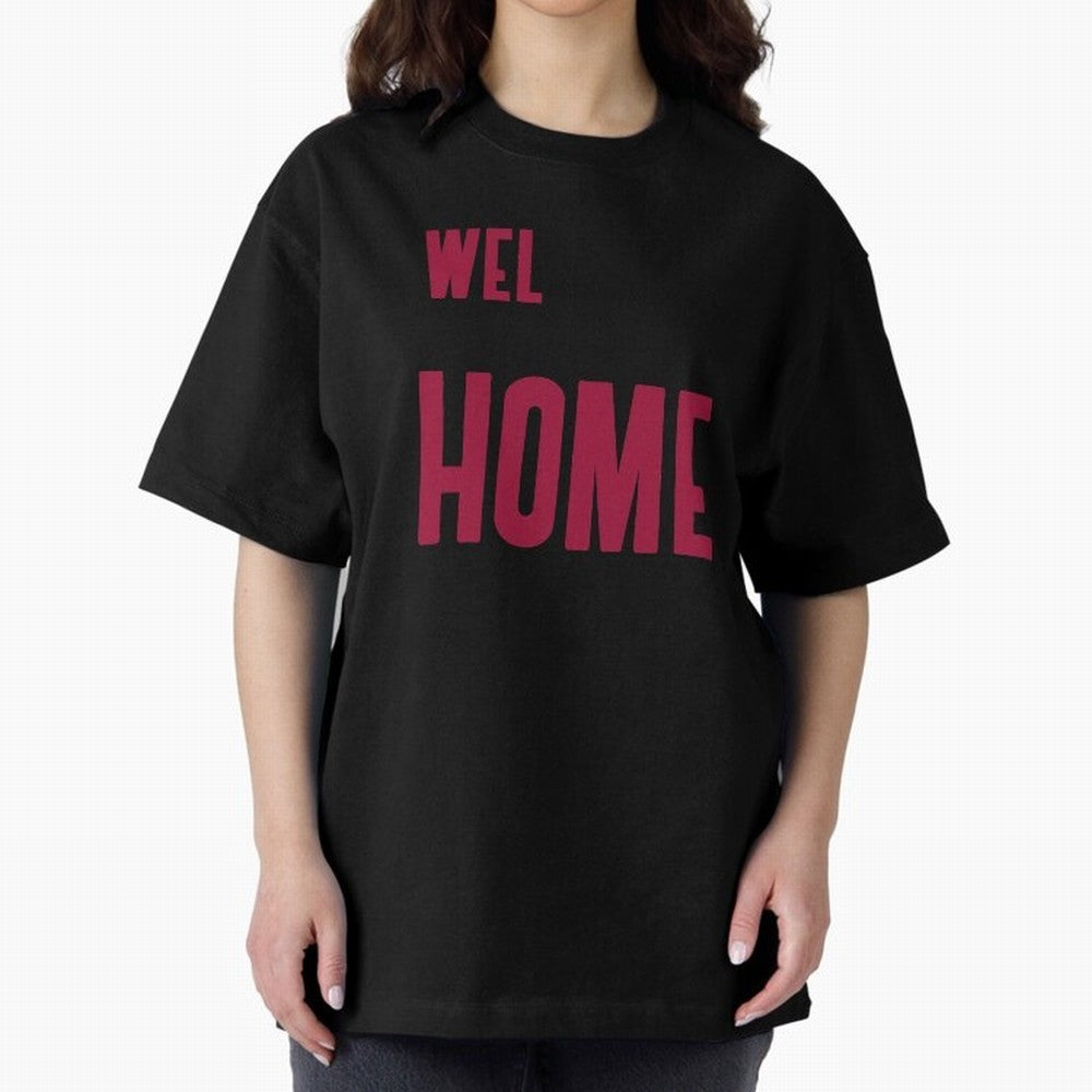 Welcome Home Cristiano Oversized T-Shirt Feel International Energy from FIFA World Cup 2026 USA Canada Mexico Spirit, Capturing Argentina and Brazil, Messi, Championship Spirit, Famous Goals, Roaring Crowds and International Football Unity; Ideal
