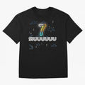 Siuuuuuu 7 CR7 goal funny Oversized T-Shirt Fuel Global Football Passion for FIFA World Cup 2026, Centered on Haaland, England, France and Netherlands, Tournament Hype, Historic Matchups, Family Viewing Parties and Global Sports Pride; Great for
