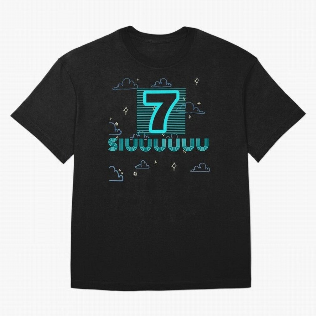 Siuuuuu 7 Cristiano ronaldo Oversized T-Shirt Make the Season About FIFA World Cup 2026 USA Canada Mexico Spirit, Connected to Brazil, CR7 and Messi, Worldwide Fan Energy, Dramatic Goals, Stadium Lights and Championship Celebrations; Great for