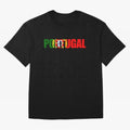 Portugal Country Oversized T-Shirt Support the FIFA World Cup 2026 Group Stage Journey through CR7 and Messi Highlights, England Pride, Sports Nostalgia, International Competition, Famous Players and Unforgettable Victories; Ideal for Football