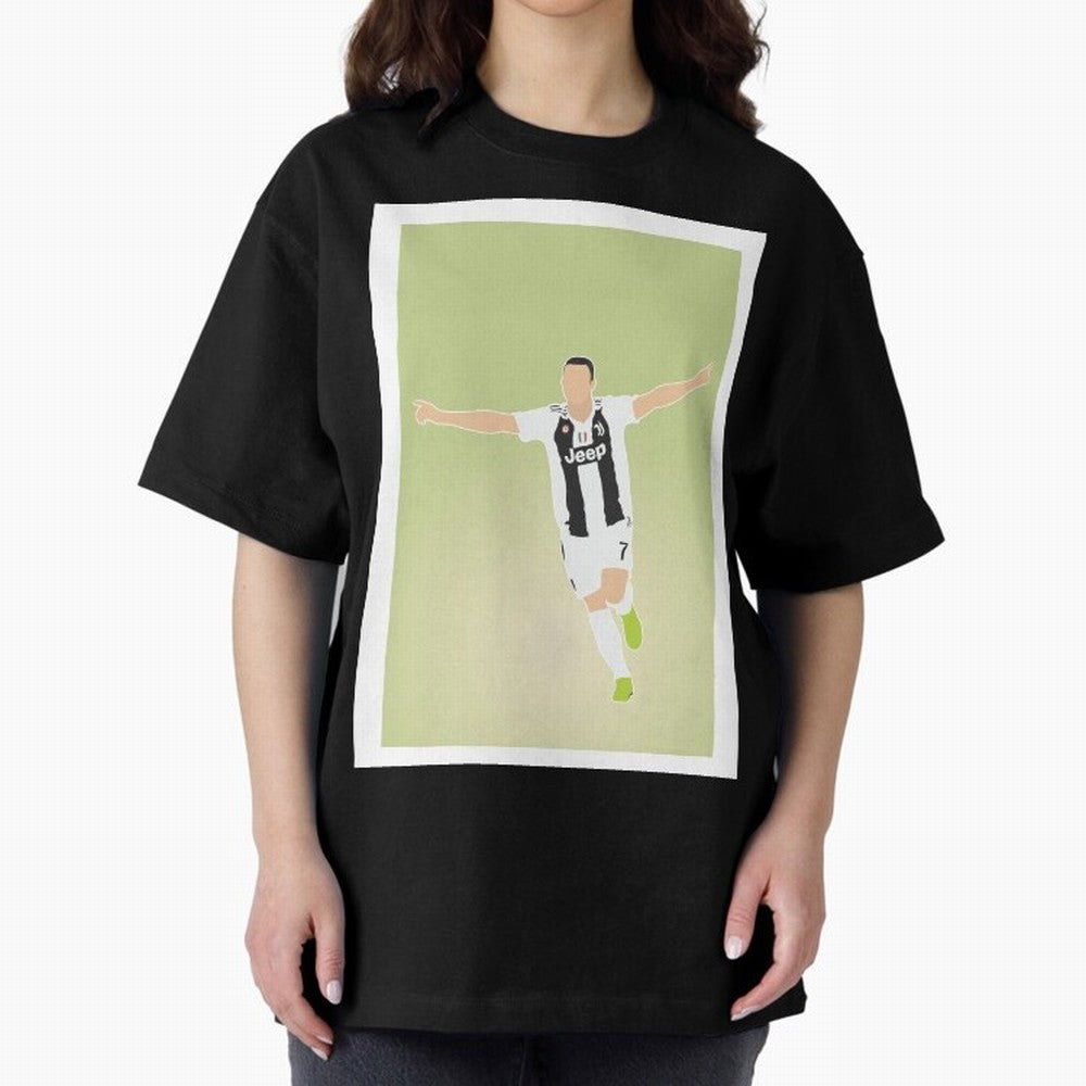 CRISTIANO RONALDO Oversized T-Shirt Celebrate Classic Football Spirit in the FIFA World Cup 2026 Journey through Neymar Highlights, Portugal, Spain and Germany Pride, Tournament Hype, Historic Matchups, Family Viewing Parties and Global Sports